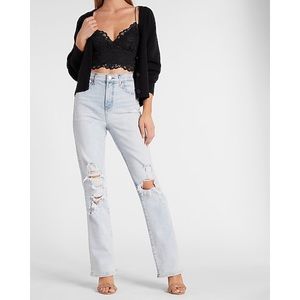 Allover Lace Cropped Cami